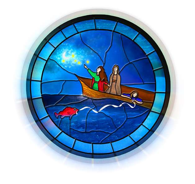 Stained Glass Illustration